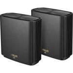 ASUS ZENWIFI AX(XT8 2PK) CHARCOAL Whole-HomeTri-band Mesh WiFi 6 System