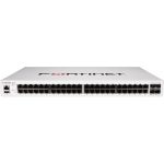 Fortinet FS-448E Ethernet Switch - 48 Ports - Gigabit Ethernet  10 Gigabit Ethernet - 1000Base-T  10GBase-X - 3 Layer Supported - Modular - 47.81 W Power Consumption - Twisted Pair  Opt