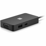 Microsoft Surface USB-C Travel Hub for Business - for Notebook/Tablet/Monitor - USB Type C - 2 x USB Ports - USB Type-C - Network (RJ-45) - HDMI - VGA - Wired