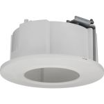 Hanwha Techwin Flush Mount Kit for Network Camera - White