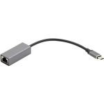 VisionTek USB-C to Ethernet 1 Gbps Adapter (M/F) - USB Type C Male to Ethernet 1Gbps Female Adapter for Windows and Mac systems