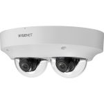 Hanwha Techwin PNM-7002VD 2 Megapixel Outdoor Full HD Network Camera - Color - Dome - White - H.265  H.264  MJPEG  H.264 (MP)  H.264 BP  H.264 HP - 1920 x 1080 - 60 fps - Wall Mount  Pe