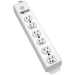 Tripp Lite by Eaton Safe-IT Medical-Grade Power Strip  UL 1363  6x Hospital-Grade Outlets  Antimicrobial  1.5 ft. (0.45 m) Cord - NEMA 5-15P - 6 NEMA 5-15R Hospital Grade - 1.5ft Input