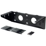 Ortronics Mounting Bracket for Patch Panel  Switch  Server - Black - 200 lb Load Capacity