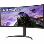 LG 34BP65C-B 34in Class UW-QHD Curved Screen LCD Monitor - Black - 34in Viewable - Vertical Alignment (VA) - LED Backlight - 3440 x 1440