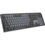 Logitech 920-010547 MX Mechanical Full Size Wireless Mechanical Tactile Switch Keyboard for Windows/macOS with Backlit Keys