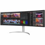 LG 49WQ95C-W 49in UW-QHD Curved Screen Gaming LCD Monitor - 32:9 - 49in Class - Nano In-plane Switching (Nano IPS) Technology - 5120 x 1440 - 16.7 Million Colors - FreeSync Premium Pro/