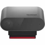 Lenovo ThinkSmart 40CLTSCAM1 Video Conferencing Camera - 30 fps - Black - USB 3.2 (Gen 1) Type C - Retail - 3840 x 2160 Video - 125&deg; Angle - Microphone - Video Conferencing System -