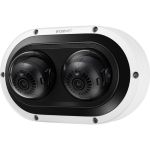 Wisenet PNM-12082RVD 6 Megapixel Outdoor Network Camera - Color - Dome - White - TAA Compliant - 82.02 ft Infrared Night Vision - H.265M  H.265B  H.265H  MJPEG  H.264M  H.264B  H.264H