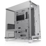 Thermaltake Core P3 TG Pro Snow Computer Case - Mid-tower - White - SPCC  Tempered Glass - 4 x Bay - 0 - Mini ITX  Micro ATX  ATX  EATX Motherboard Supported - 6 x Fan(s) Supported - 4