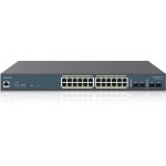 EnGenius EWS7928FP-FIT Ethernet Switch - 24 Ports - Manageable - Gigabit Ethernet - 10/100/1000Base-T  1000Base-X - 2 Layer Supported - Modular - 4 SFP Slots - 410 W PoE Budget - Twiste