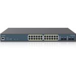 EnGenius EWS7928P-FIT Ethernet Switch - 24 Ports - Manageable - Gigabit Ethernet - 10/100/1000Base-T  1000Base-X - 2 Layer Supported - Modular - 4 SFP Slots - 240 W PoE Budget - Twisted