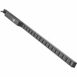 Eaton Tripp Lite Series 1.44kW Single-Phase Local Metered PDU with ISOBAR Surge Protection  120V  3840 Joules  16 NEMA 5-15R Outlets  5-15P Input  15 ft. Cord  0U Vertical - Metered - N