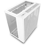 NZXT CM-H91EW-01 H9 Elite Premium Dual-Chamber Mid-Tower Airflow Case 2x USB-A 3.2 Gen 1 1x USB-C 3.2 Gen 2 1x Audio White