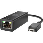 HP Ethernet Adapter - USB Type C - 128 MB/s Data Transfer Rate - 1 - Twisted Pair - 1000Base-T - TAA Compliant