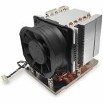 Dynatron J12 CPU Cooler for Socket SP5 80mm 3UAluminum and Copper 80mm 4-pin Fan 2400-8000rpm