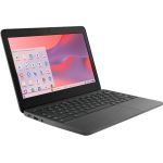 Lenovo 100e Chromebook Gen 4 82W00000US 11.6in Chromebook - HD - Octa-core (ARM Cortex A76 + Cortex A55) - 4 GB - 32 GB Flash Memory - English Keyboard - Graphite Gray - MediaTek Kompan