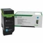 Lexmark Original Extra High Yield Laser Toner Cartridge - Return Program - Cyan - 1 Pack - 11700 Pages