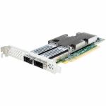 ATTO N412 100Gigabit Ethernet Card - PCI Express 4.0 x16 - 2 Port(s) - Optical Fiber - Low profile Bracket Height - 100GBase-X - QSFP28 - Plug-in Card