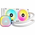 Corsair CW-9061005-WW iCUE LINK H100i RGB AIOLiquid CPU Cooler White 2x 120mm QX120 RGB Fans