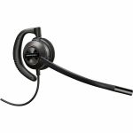 Poly EncorePro HW540 Quick Disconnect Headset - Mono - Mini-phone (3.5mm) - Wired - 20 Hz - 16 kHz - On-ear - Monaural - In-ear - 2.92 ft Cable - Omni-directional Microphone - Black - T