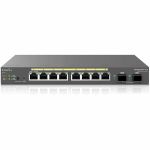 EnGenius EWS2910FP-FIT Ethernet Switch - 8 Ports - Manageable - Gigabit Ethernet - 10/100/1000Base-T  1000Base-X - 2 Layer Supported - Modular - 2 SFP Slots - 110 W PoE Budget - Twisted