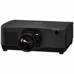 NEC Display NP-PA1505UL-B LCD Projector - 16:10 - Ceiling Mountable - Black - 1920 x 1200 - Front  Rear  Front Ceiling  Rear Ceiling - 1080p - 20000 Hour Normal Mode - WUXGA - 3000000:1