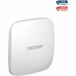 TRENDnet TEW-923DAP Dual Band IEEE 802.11 a/b/g/n/ac/ax 2.91 Gbit/s Wireless Access Point - Indoor - TAA Compliant - 2.40 GHz  5 GHz - MIMO Technology - 1 x Network (RJ-45) - 2.5 Gigabi