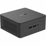 Asus NUC 13 Pro NUC13L3Hv5 Barebone System - 1 x Processor Support - 1 x Intel Core i5 13th Gen i5-1350P Dodeca-core (12 Core) - Intel Chip - 64 GB DDR4 SDRAM DDR4-3200/PC4-25600 Maximu