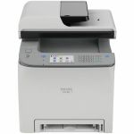 Ricoh C125 MF Laser Multifunction Printer - Color - Copier/Fax/Printer/Scanner - ppm Mono/26 ppm Color Print - 2400 x 600 dpi Print - Up to 30000 Pages Monthly - Color Flatbed Scanner -