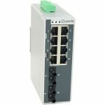 Perle IDS-710-T2MD05-XT Ethernet Switch - 8.0 Ports - Manageable - Gigabit Ethernet - 10/100/1000Base-T  1000Base-SX - 3 Layer Supported - 2 SFP Slots - 8 W Power Consumption - Twisted