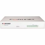 Fortinet FG-60F Network Security/Firewall Appliance - Centralized Management - 10 Port - 10/100/1000Base-T - Gigabit Ethernet - 10 Gbit/s Firewall Throughput - AES (256-bit)  SHA-256 -