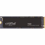 Crucial CT500T500SSD8 T500 500GB PCIe Gen4 NVMe M.2 Solid State Drive with Heatsink 7400MB/s Reads 7000 MB/s Writes 1200TBW