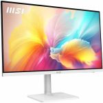 MSI Modern MD272QXPW 27in Class WQHD LED Monitor- Matte White - In-plane Switching (IPS) Technology -  16:9 2560x1440