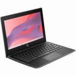 HP Fortis G10 11.6in Touchscreen Chromebook - HD - Intel N-Series N100 - 4 GB - 32 GB Flash Memory - English Keyboard - Jack Black - Intel Chip - 1366 x 768 - ChromeOS - Intel UHD Graph