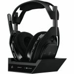 Astro A50 X Gaming Headset - Stereo - Bluetooth - 39.4 ft - 20 Hz - 20 kHz - Over-the-head  Over-the-ear - Binaural - Circumaural - Omni-directional Microphone - Black