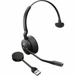 Jabra Engage 55 UC Mono USB-A with Charging Stand  TAA Compliant  NA - Microsoft Teams Certification - Mono - Wireless - DECT - 492.1 ft - 40 Hz - 16 kHz - Over-the-head  On-ear - Monau