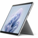 Microsoft Surface Pro 10 Tablet - 13in - 32 GB - 256 GB SSD - Platinum - Core Ultra 7 Dodeca-core (12 Core) 165U - 2880 x 1920 - PixelSense Display - 19 Hours Maximum Battery Run Time