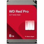 Western Digital WD8005FFBX Red Pro 8TB 3.5in Internal Hard Drive - SATA 7200rpm 256MB Buffer Conventional Magnetic Recording (CMR)