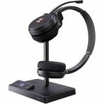 Yealink WH62 Headset - Microsoft Teams Certification - Stereo - Micro USB - Wireless - DECT - 524.9 ft - 32 Ohm - 20 Hz - 20 kHz - On-ear  Over-the-head - Binaural - Supra-aural