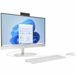 HP 24-cr0000 24-cr0220 All-in-One Computer - AMD Ryzen 3 7320U - 8 GB - 256 GB SSD - 23.8in Full HD Touchscreen - Desktop - Shell White - AMD Chip - 1920 x 1080 - Windows 11 Home - AMD