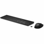 HP 655 Keyboard & Mouse - USB Type A Plunger Wireless Keyboard - English (Canada)  English (US) - USB Type A Wireless Mouse - Mute  Dictation  Emoji Hot Key(s) - Symmetrical - AA  AAA -