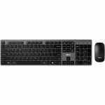 Adesso EasyTouch WKB-7300 Keyboard & Mouse - USB Type C Scissors Wireless RF 2.40 GHz Keyboard - 112 Key - English (US) - USB Type C Wireless RF Mouse - Optical - 1200 dpi - CoPilot  Wi