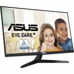 Asus VY27UQ 27in Class 4K UHD LED Monitor - 16:9 - 27in Viewable - In-plane Switching (IPS) Technology - LED Backlight - 3840 x 2160 - 1073.7 Million Colors (10-bit) - Adaptive Sync - 3