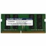 SuperTalent 4GB DDR4 2400 ECC SO-DIMM 260-pin PC4-19200 - CL17 - 1.2 V - unbuffered