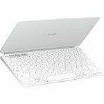 Logitech Keys-To-Go 2 Portable Bluetooth Keyboard for Tablet With Built-in Cover  Slim and Compact Wireless Keyboard for Windows  Android  Linux  iPad  iPhone  Mac  Apple TV (Pale Grey)