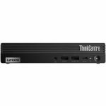 Lenovo ThinkCentre M75q Gen 5 12RQ000KUS Desktop Computer - AMD Ryzen 5 PRO 8500GE - 16 GB - 512 GB SSD - Tiny - Black - AMD PRO 600 Chip - Windows 11 Pro - AMD Radeon 740M DDR5 SDRAM -