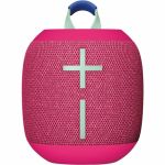 Ultimate Ears WONDERBOOM 4 Portable Waterproof Bluetooth Speaker With Big Bass and 360-Degree Sound  Dustproof Floating Speaker With 131ft (40m) Range  Pink - Battery Rechargeable