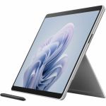 Microsoft Surface Pro 10 Tablet - 16 GB - 256 GB SSD - Windows 11 - 5G - Platinum - Core Ultra 5 - Cellular Phone Capability