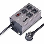 StarTech.com 4-Outlet Industrial Power Strip 125V/15A  EMI/RFI Isolation  Surge Protection  Mountable PDU  8ft NEMA 5-15P Cord  UL Listed - UL Listed 4-Outlet Industrial Grade Power Str